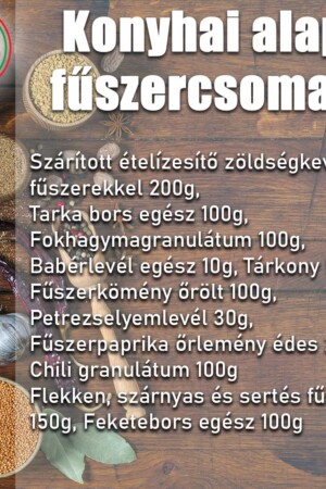 Konyhai alap fűszercsomag